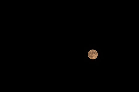 The Moon, a wonderful view of the planet Earth satellite.の写真素材
