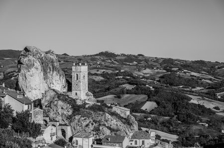 The name derives from stone, since it was built on a huge limestone formation, the "Morgia", and of the adjective cupa, which in Latin means "barrel".の写真素材