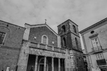 The cathedral of San Clemente is the main place of worship in the city of Teano, in Campania, and...