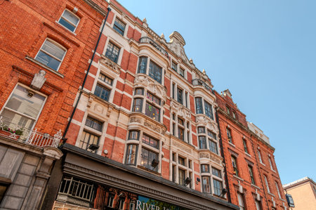 Dublin, the capital of the Republic of Ireland, is located on the east coast of Ireland, at the mouth of the Liffey River.の写真素材