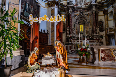The Cathedral of the Madonna del Ponte is the main place of worship in Lanciano. In Feb. 1909, Pope Pius X elevated it to the rank of minor basilica, and in 1940 it was declared a National Monumentの写真素材