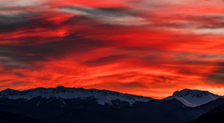 Abruzzo is an Italian region located east of Rome, between the Adriatic and the Apennines. The hinterland is mostly made up of national parks and nature reserves.の写真素材