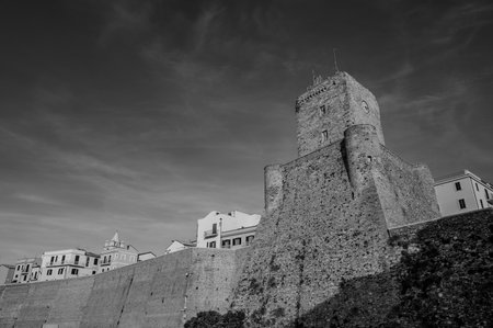 Termoli is an Italian town of 32 953 inhabitants in the province of Campobasso in Molise. Termoli is located along the Adriatic coast.の写真素材