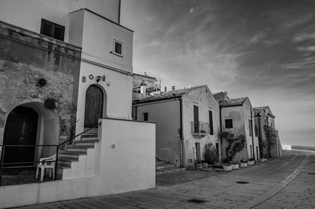 Termoli is an Italian town of 32 953 inhabitants in the province of Campobasso in Molise. Termoli is located along the Adriatic coast.の写真素材