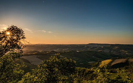 The Marche, a region of eastern Italy, rises between the Apennine mountains and the Adriatic Sea.