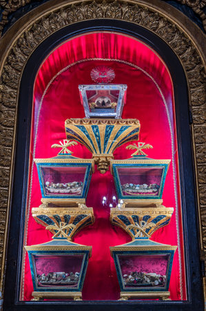 The co-cathedral of Santa Maria Annunziata is the most important Catholic place of worship in Priverno and co-cathedral of the diocese of Latina-Terracina-Sezze-Priverno.の写真素材