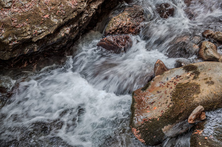 Over millions of years, the Orfento River (in the municipality of Caramanico Terme) has carved out a...