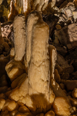 The Frasassi Caves are underground karst caves located in the municipality of Genga, in the province...