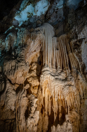 The Frasassi Caves are underground karst caves located in the municipality of Genga, in the province...