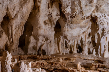 The Frasassi Caves are underground karst caves located in the municipality of Genga, in the province...
