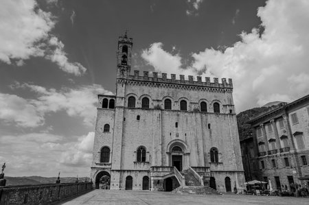 The Gothic-style Palazzo dei Consoli was built in the 14th century by the city government, which...