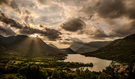 Lake Barrea is an artificial lake in the province of L'Aquila, in the Alto Sangro area; created in...