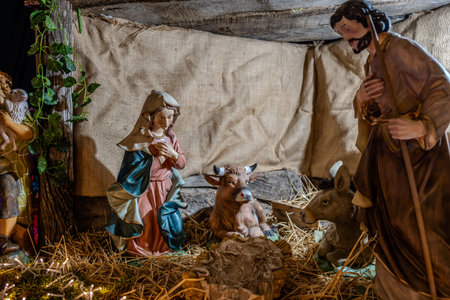 The nativity scene takes its name from the Latin word praesaepe, meaning manger or enclosure. This...