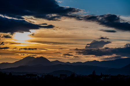 Molise is an Italian region with a stretch of coast overlooking the Adriatic Sea. It includes a part of the Abruzzo National Park in the Apennine mountain range, with a rich wildlife and trails.の写真素材