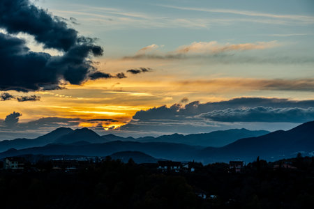 Molise is an Italian region with a stretch of coast overlooking the Adriatic Sea. It includes a part of the Apennine mountain range, with a rich wildlife and trails.の写真素材