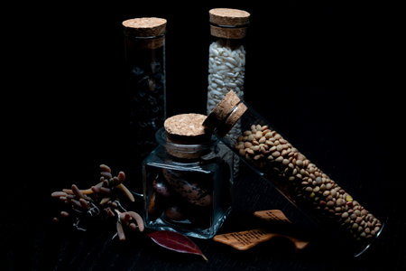 Still life is a genre that includes everything that does not have a narrative, does not depict human deeds and events, but instead represents the inanimate world of things such as fruit or foodの写真素材