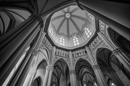 Castelpetroso, Molise. Sanctuary of the Madonna Addolorata. The sanctuary, which began with the...