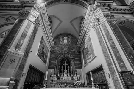 Isernia, Molise. The Cathedral of St. Peter the Apostle is the most important Catholic building of...