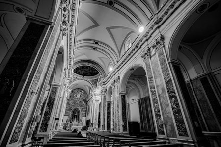 Isernia, Molise. The Cathedral of St. Peter the Apostle is the most important Catholic building of...