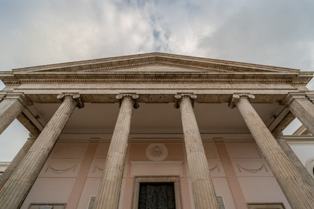 Isernia, Molise. The Cathedral of St. Peter the Apostle is the most important Catholic building of...
