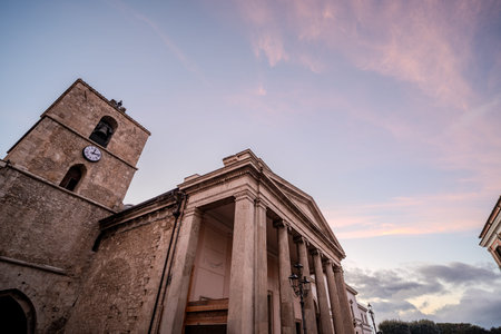 Isernia, Molise. The Cathedral of St. Peter the Apostle is the most important Catholic building of...