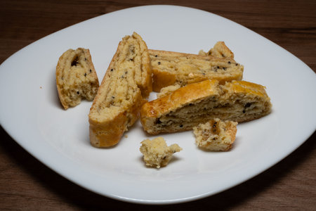 The sweetness of the shortcrust pastry of these soft filled biscuits pairs perfectly with the...