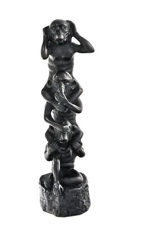 Three monkeysの写真素材