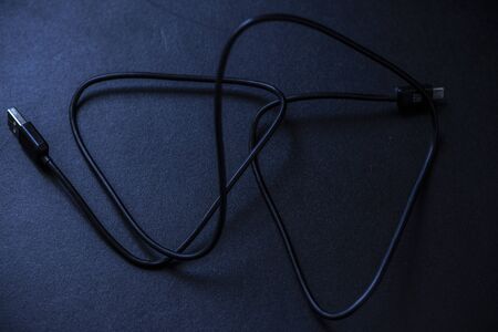 Mobile Phone Charging Cableの写真素材