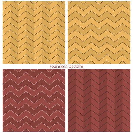 seamless pattern - a set of broken strips. vector illustrationのイラスト素材