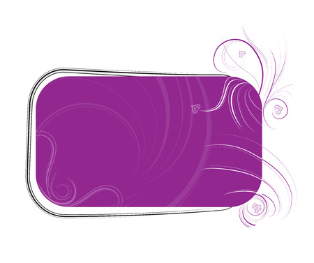 abstract vector photo frameのイラスト素材