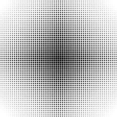 abstract halftone squares of diamond-shapedのイラスト素材
