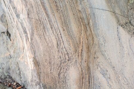 Background of an interesting layered stoneの写真素材
