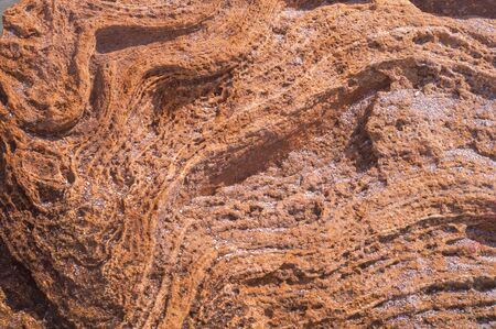 background natural not processed yellow stone shellの写真素材
