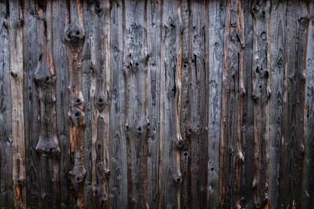 Background from old pine shabby boards close upの写真素材