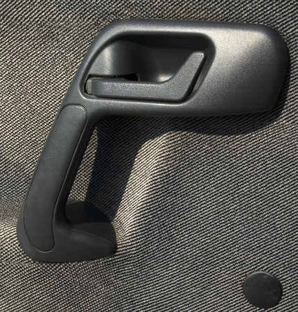 This door regulator handle of the old car.
