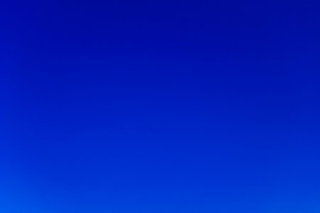 The clean blue sky sky. The background.の写真素材