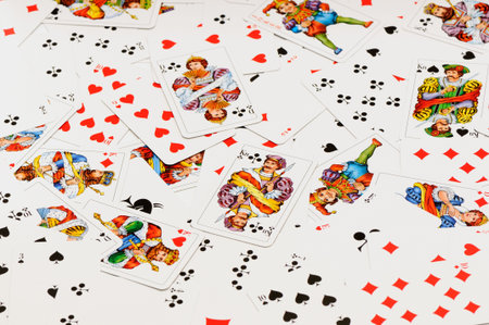 playing cards                                    