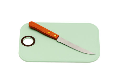 kitchen-knife isolated on a white background                                    の写真素材