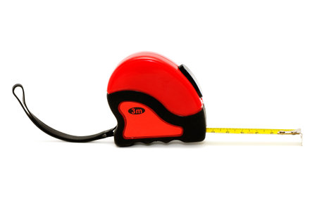 tape-line isolated on a white background                                   