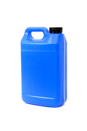 jerry can isolated on a white backgroundの写真素材