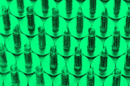 screws background                                    の写真素材