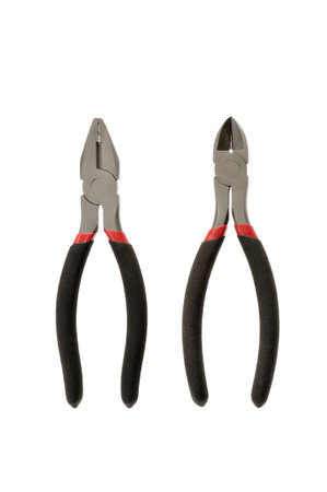 pliers isolated on a white                                    の写真素材