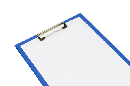 clipboard isolated on a white background                                    