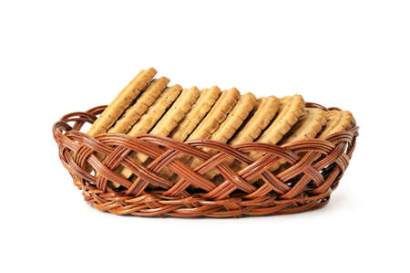 cookies isolated on a white                                    の写真素材