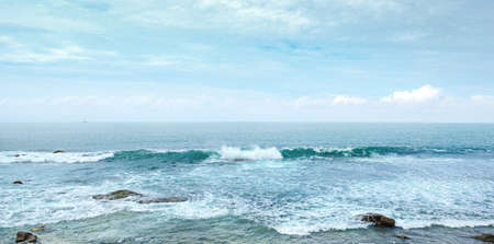 coastline of the Indian Ocean                                    の写真素材