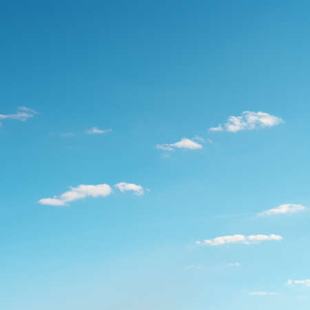 white cloud on blue skyの写真素材