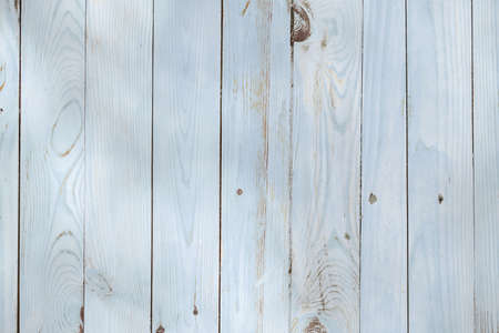Light blue wooden background from painted boards for your project.の写真素材