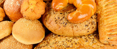 Bread, buns, croissants and other bread products