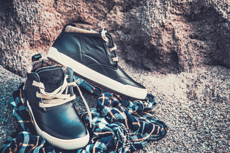 Man shoesの写真素材
