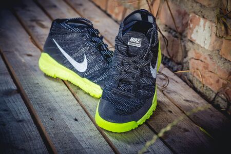 Trainers nike, men's shoes, runningのeditorial素材